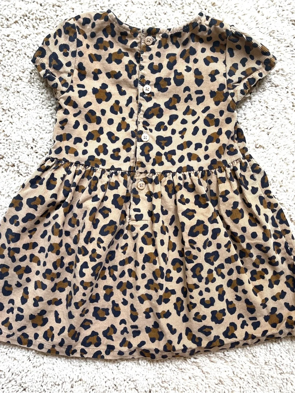 Toddler Girl 18M Clothing Bundle Carter’s Leopard Dress, Cat & Jack Jeans
